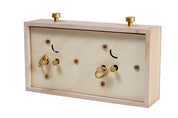 Wooden BHB chess clock without stand – LIGHT SMALL