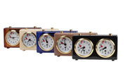 CLASSSIC plastic chess clock – BLUE TRANSPARENT SMALL