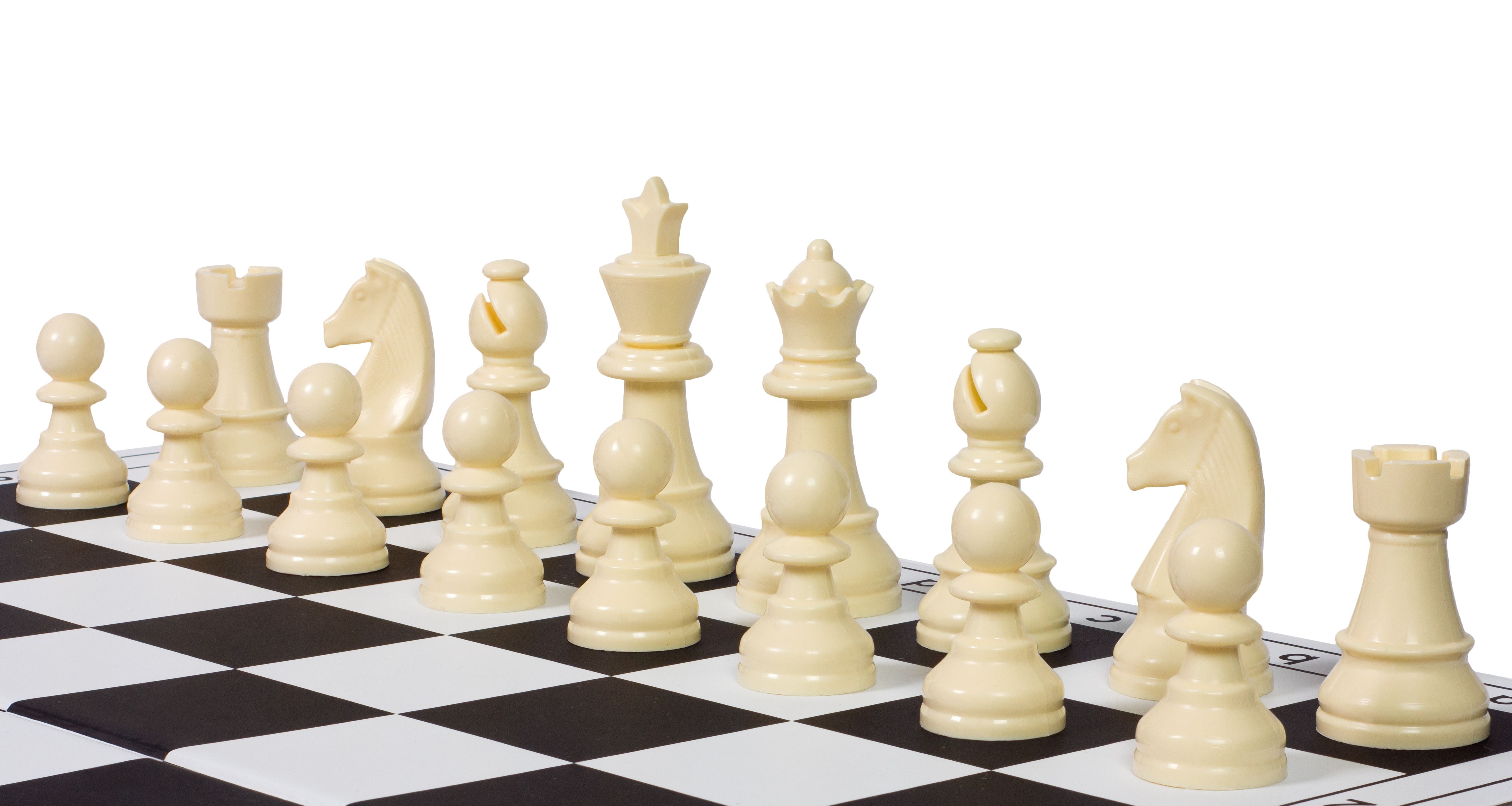 Staunton Schachfiguren 6, Kunststoff (König 95 mm) - fd61b20a593f58757169ca08b77203c9