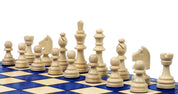 MAGNETISCHES SCHACH blau (28X28cm)