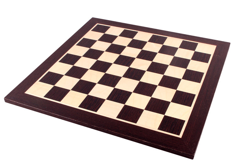 Schachbrett Nr. 4+ (ohne Beschreibung) Wenge/Jawor (Intarsien) - Schachbrett Nr. 4+ (ohne Beschreibung) Wenge/Jawor (Intarsien)
