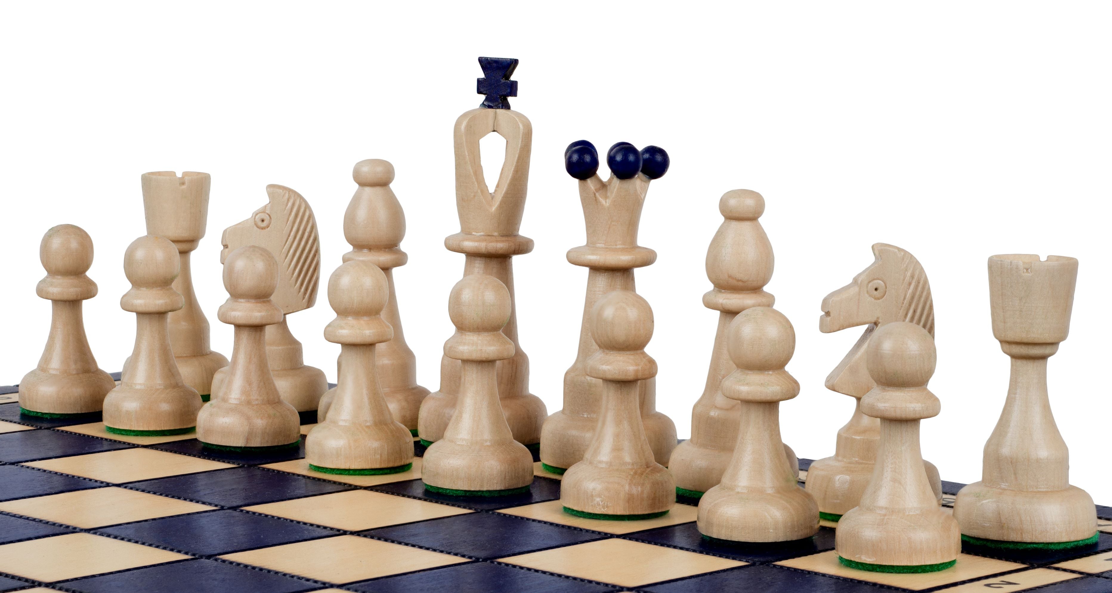 SCHACH AS (40,5 x 41 cm) BLAU - SCHACH AS (40,5 x 41 cm) BLAU