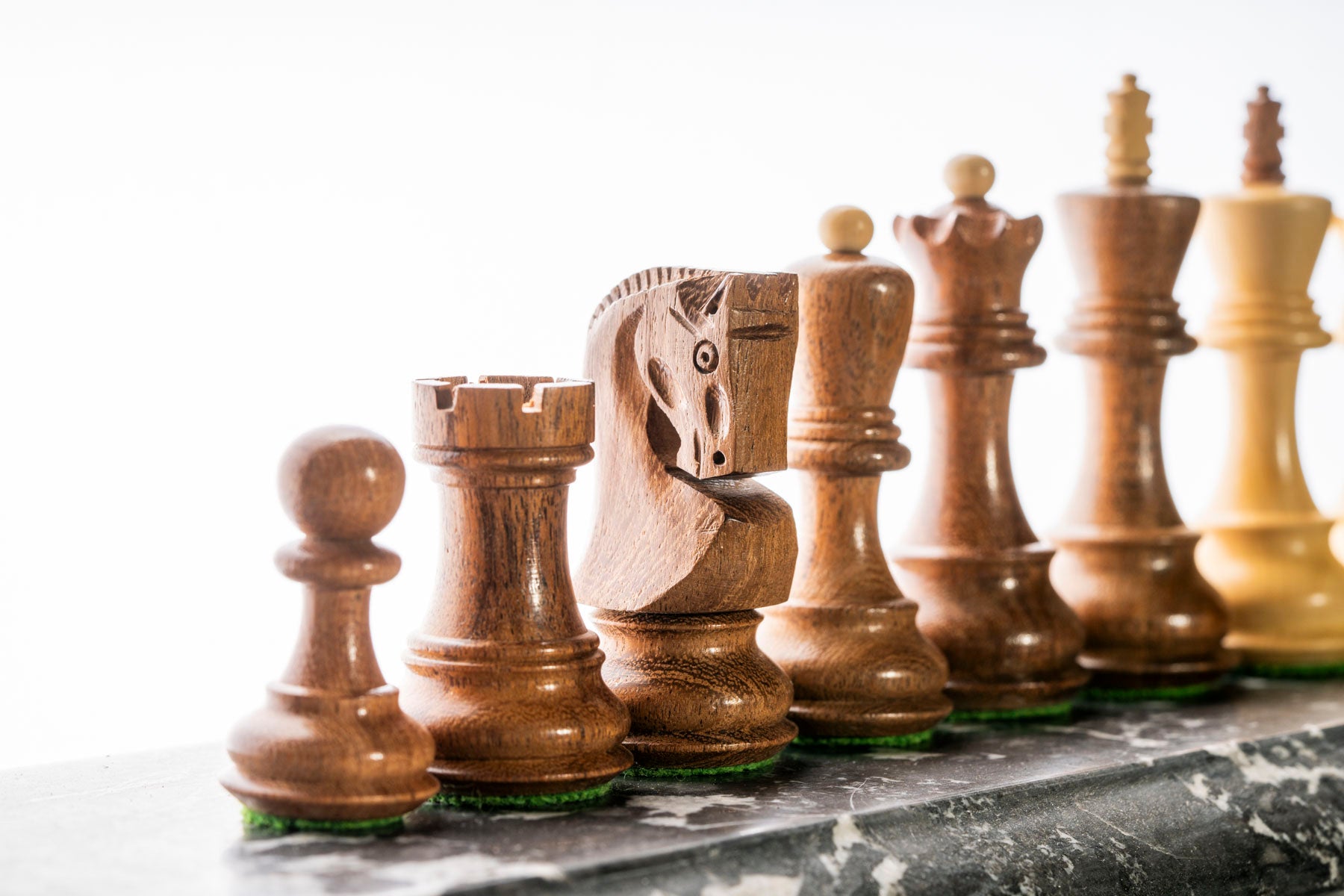 Zagreb Chess Figures Indian Acacia/Buckthorn 3.5 - Zagreb Chess Figures Indian Acacia/Buckthorn 3.5
