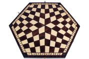 Schachset für drei Spieler - groß (54x47cm)