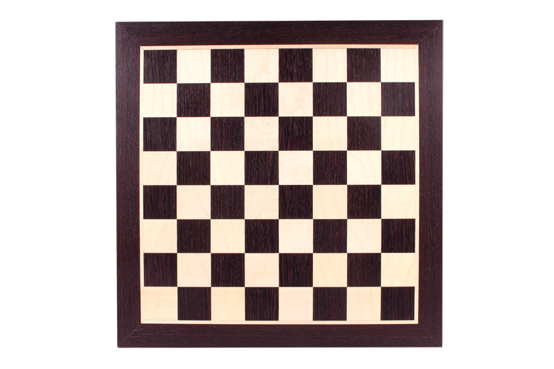Schachbrett Nr. 4+ (ohne Beschreibung) Wenge/Jawor (Intarsien) - Schachbrett Nr. 4+ (ohne Beschreibung) Wenge/Jawor (Intarsien)
