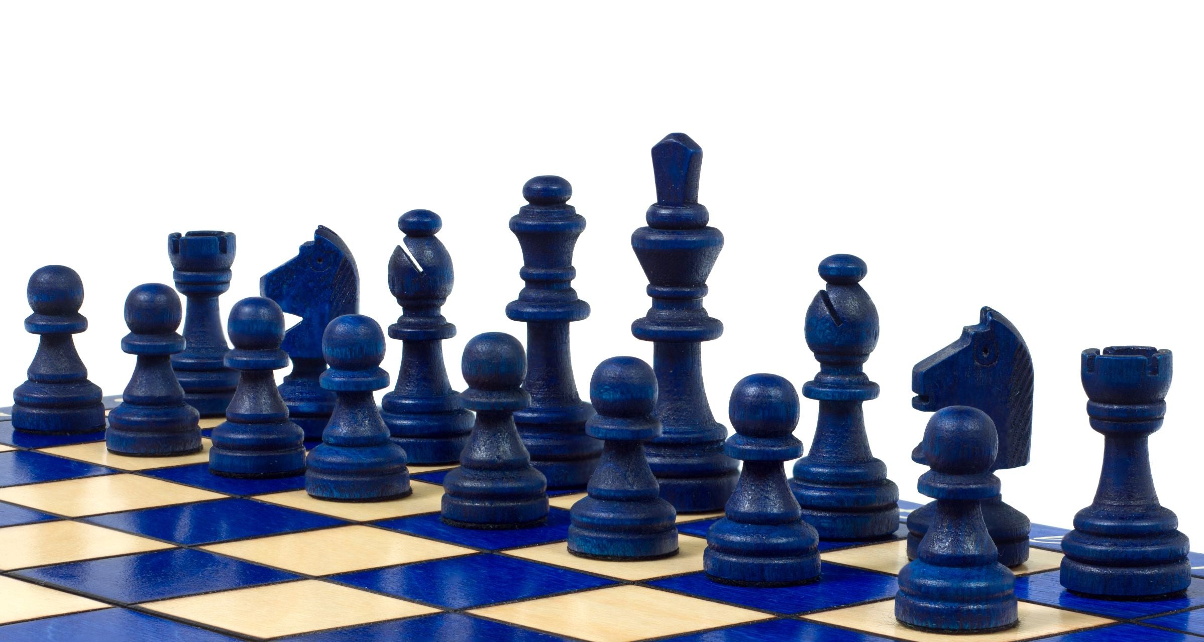 MAGNETISCHES SCHACH blau (28X28cm) - MAGNETISCHES SCHACH blau (28X28cm)