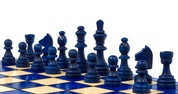 MAGNETISCHES SCHACH blau (28X28cm)