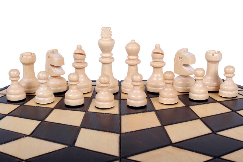 CHESS SET FOR THREE PLAYERS – MEDIUM - CHESS SET FOR THREE PLAYERS – MEDIUM