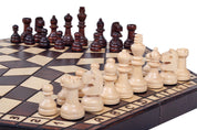 Schachset für drei Spieler - mittel (40x35cm)