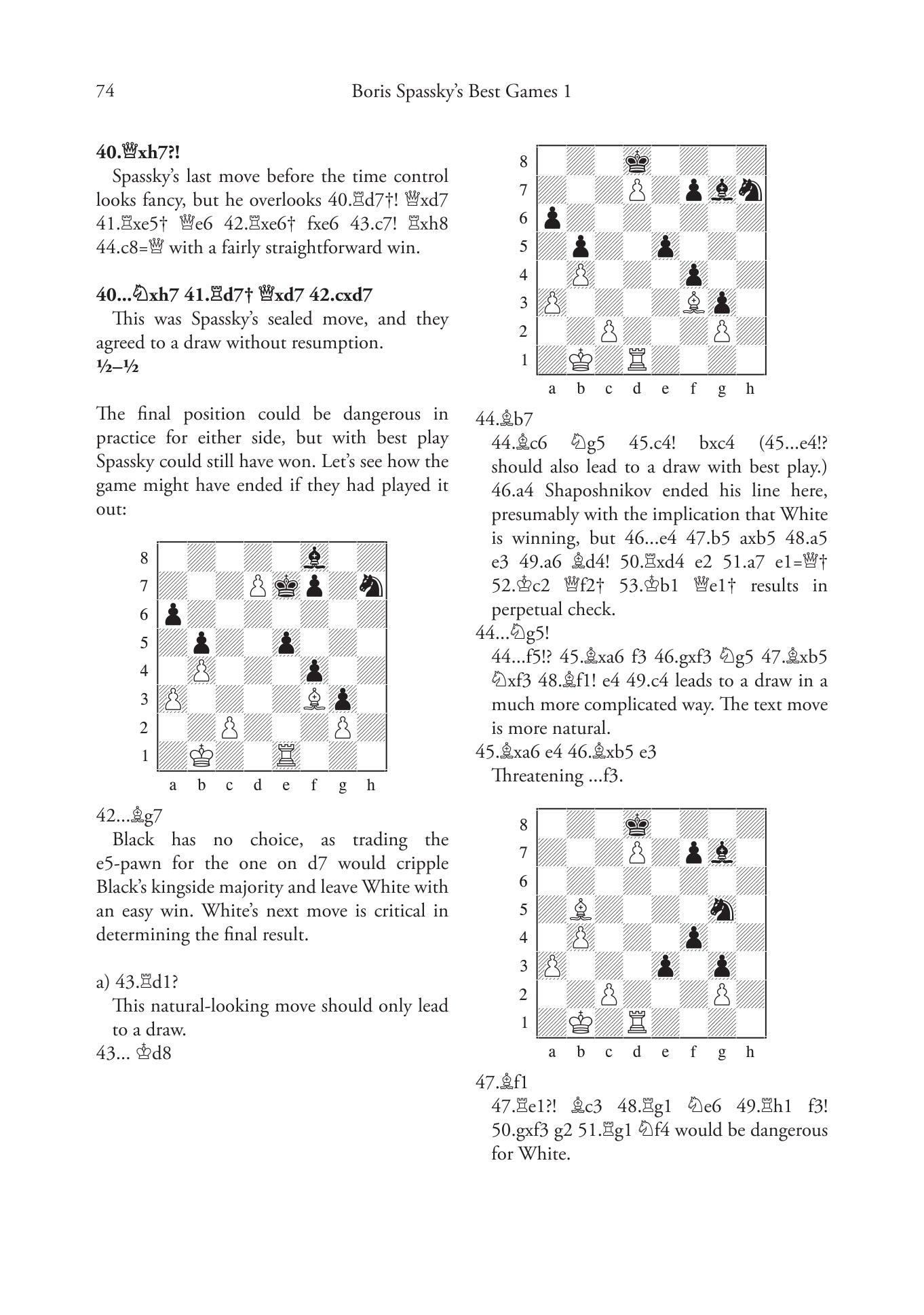 Boris Spassky's Best Games 1 1948-1968 The Rising Star by Tibor (hardcover) - 7495241553653c2973fcc0be354ca072