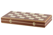 LARGE ORAWA Schachspiel Intarsie (50x50cm)
