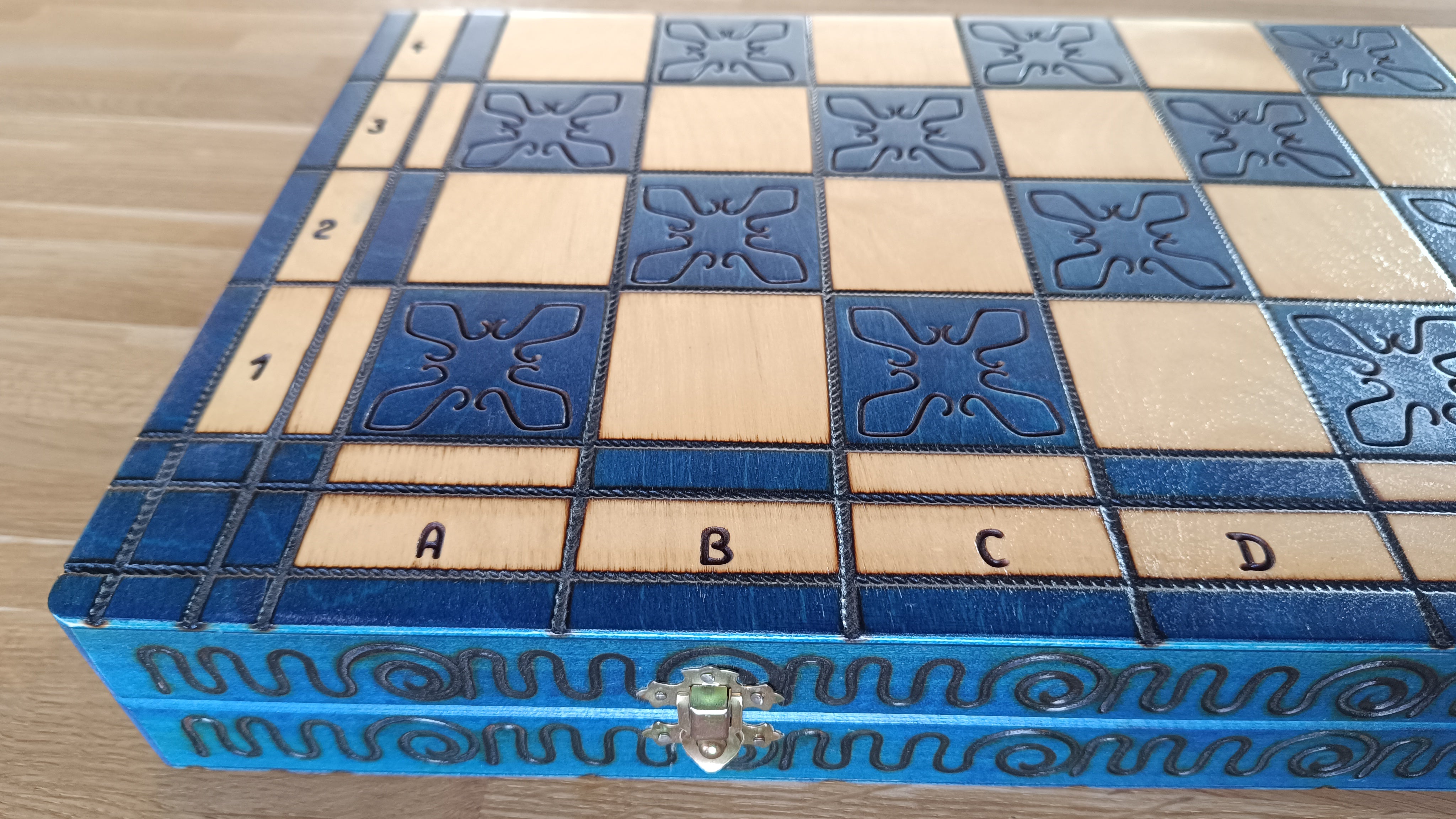 GROSSES INDISCHES SCHACH, blau - a9ca8e421c5abbf501bab95dad5f956f