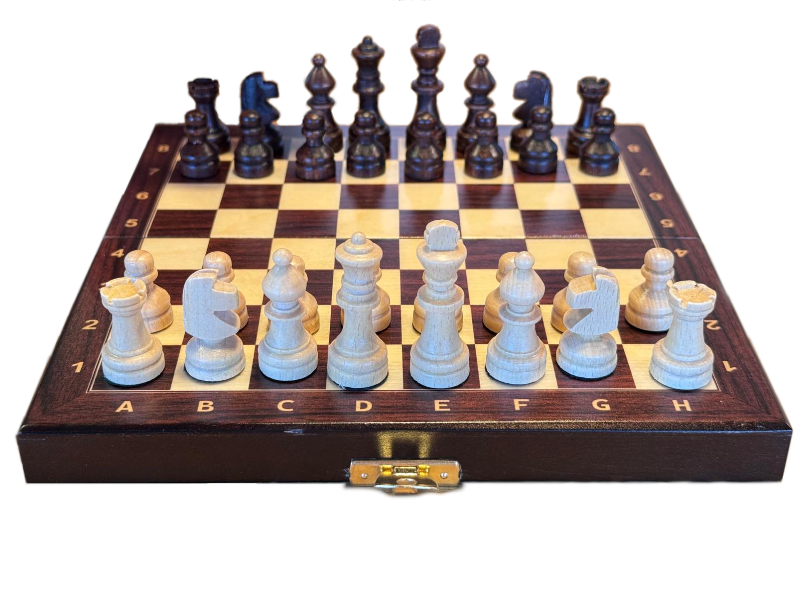Wooden school chess mini 20 cm x 20 cm - Wooden school chess mini 20 cm x 20 cm