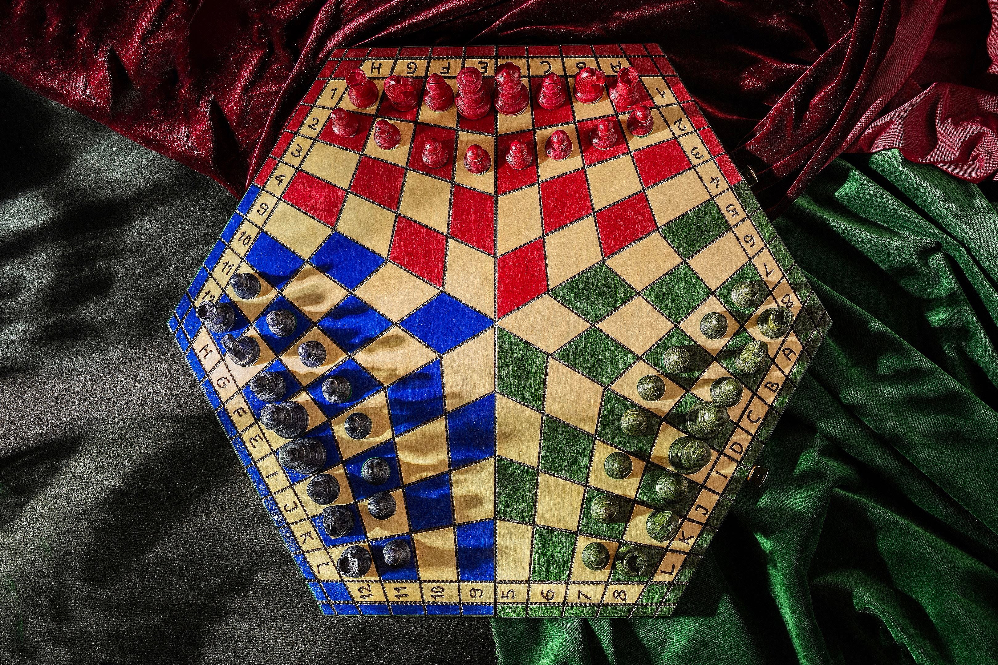 Drei-Spieler-Schach - groß (Trikolore) - d8fabc50ea4b5ea69088a76051e5486d