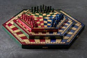 Drei-Spieler-Schach - groß (Trikolore)