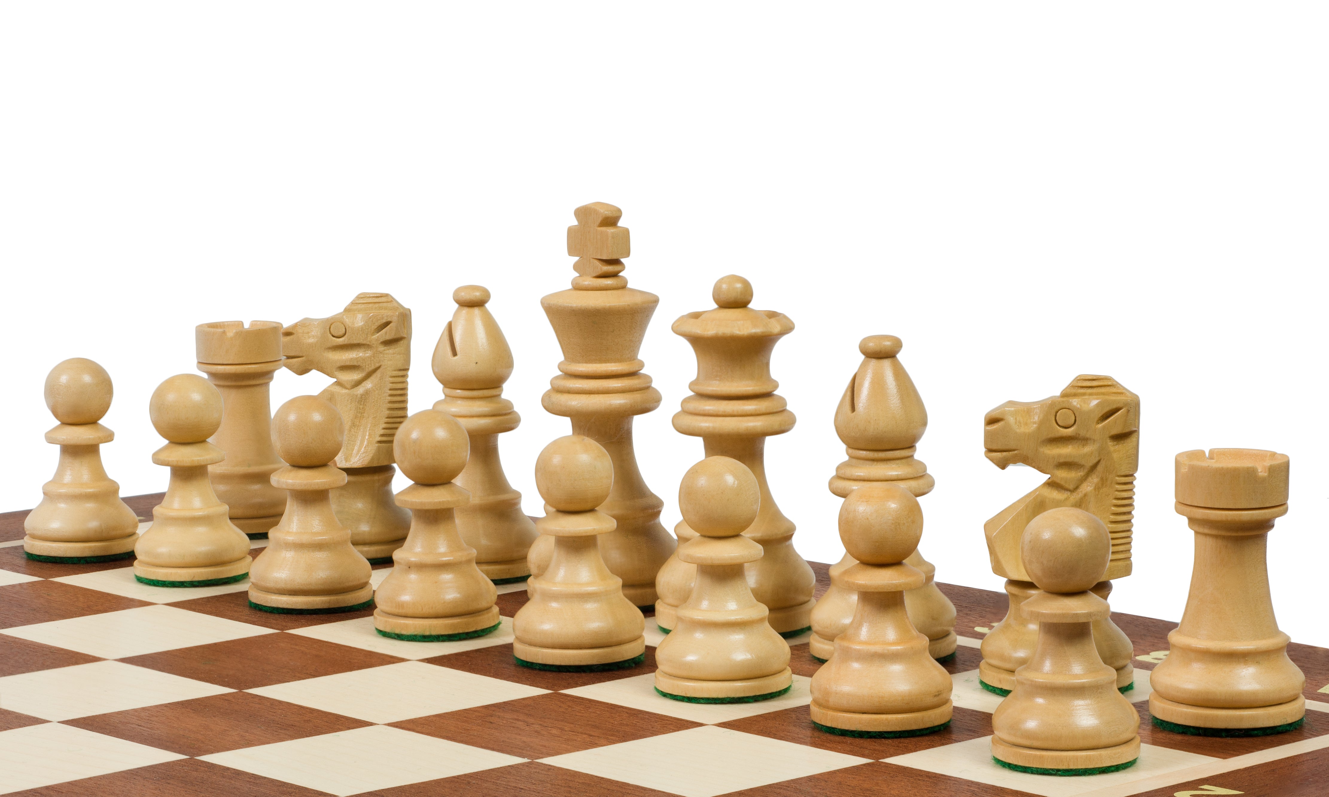 Französisches Staunton Gold-Turnierschach Nr. 4 (42x42cm) - c838f2498b446627f78291417efaee30