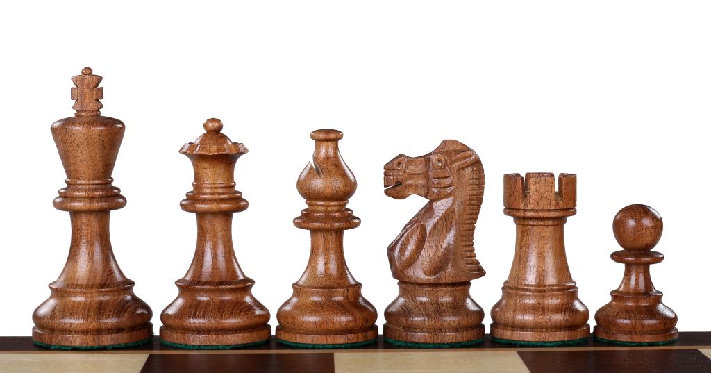 American Classic Acacia/Buckthorn 4-Zoll-Schachfiguren - American Classic Acacia/Buckthorn 4-Zoll-Schachfiguren