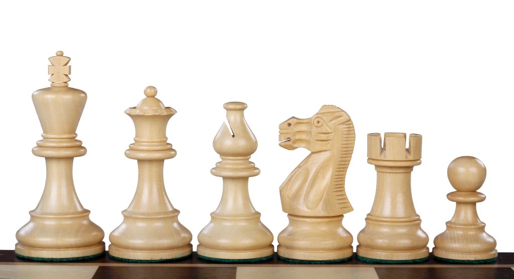 American Classic Acacia/Buckthorn Chess Figures 3.75 - 6067de9661f82eb77e338d52d8f313b3