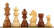 Turnierschach-Set Nr. 5 - 50mm Brett + Deutsche Ritter 3,5" Figuren