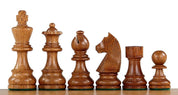 Turnierschach-Set Nr. 5 - 50mm Brett + Deutsche Ritter 3,5" Figuren-NurSchach