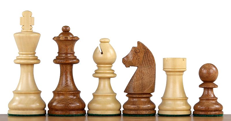 German Knight Chess Figures Indian Acacia/Buckthorn 3.75 inch Carved Wooden - 62d48049d266055bcdd0a8674247bf5c