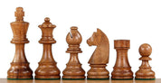 German Knight Chess Figures Indian Acacia/Buckthorn 3.75 inch Carved Wooden