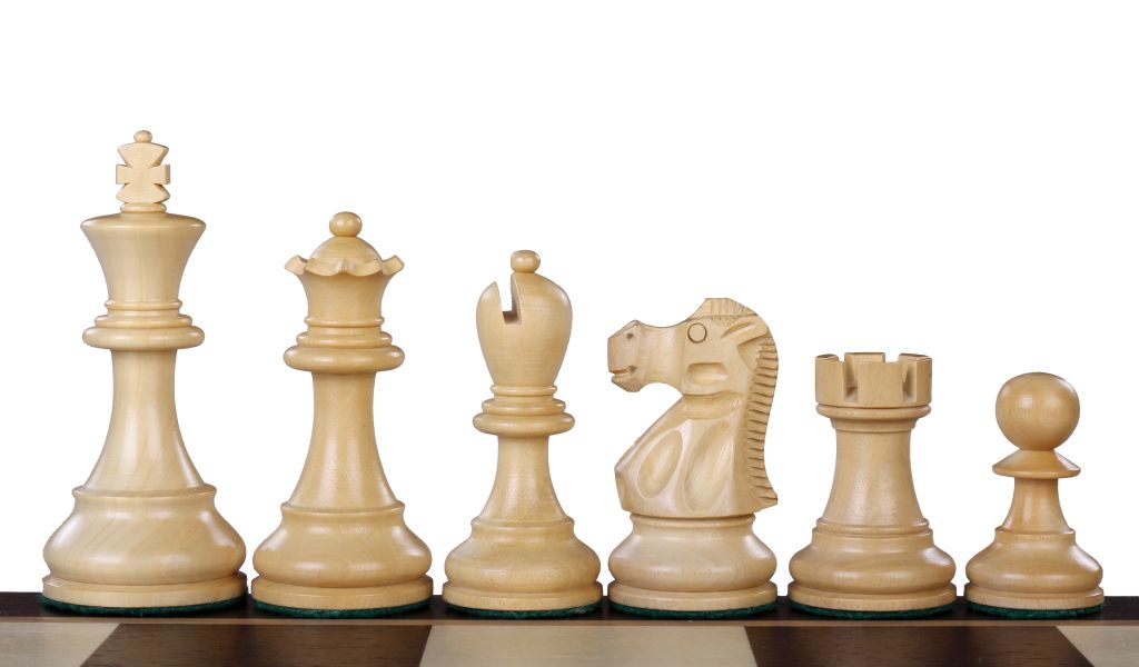 Reykjavik Chess Figures Acacia/Buckthorn 3.75 - Reykjavik Chess Figures Acacia/Buckthorn 3.75