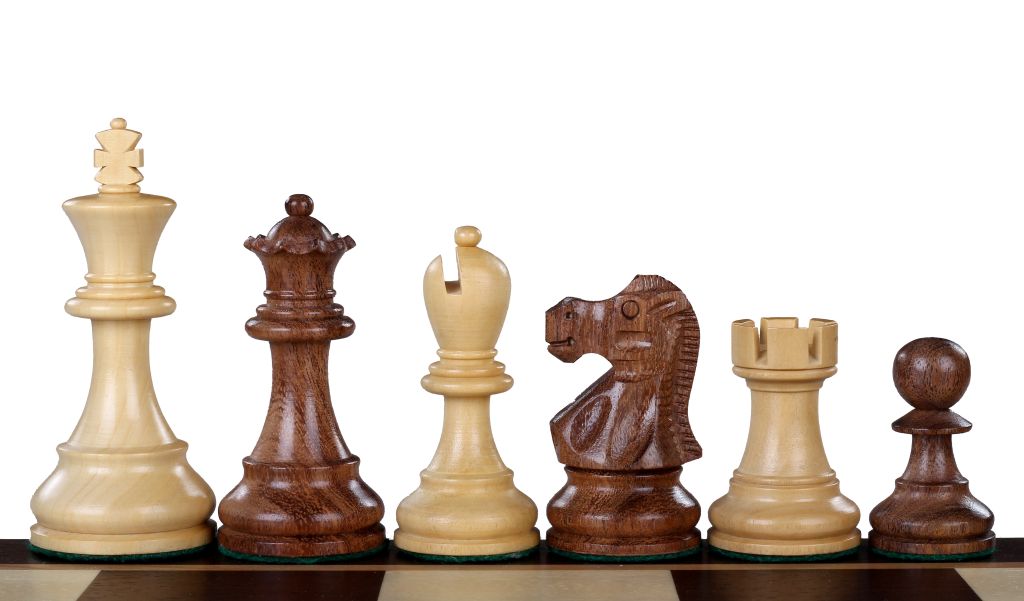 Reykjavik Chess Figures Acacia/Buckthorn 3.75 - Reykjavik Chess Figures Acacia/Buckthorn 3.75