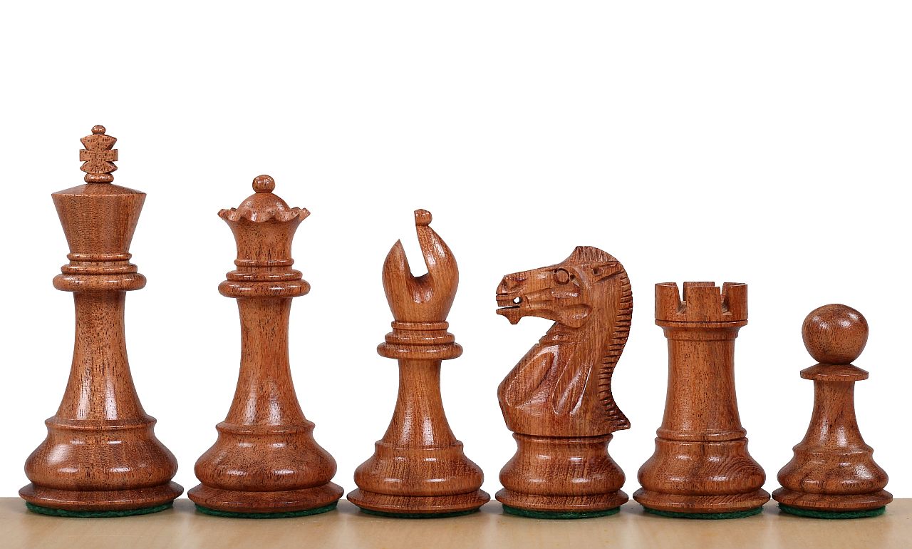 Stallion Chess Figures Acacia/Buckthorn 4 inch - Stallion Chess Figures Acacia/Buckthorn 4 inch