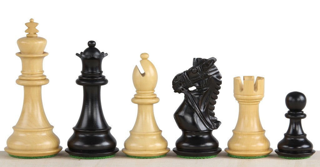 King's Bridal Ebony Chess Figures 3.75 Carved Wooden - 307283e35e097457464a22ae79e2ca4a
