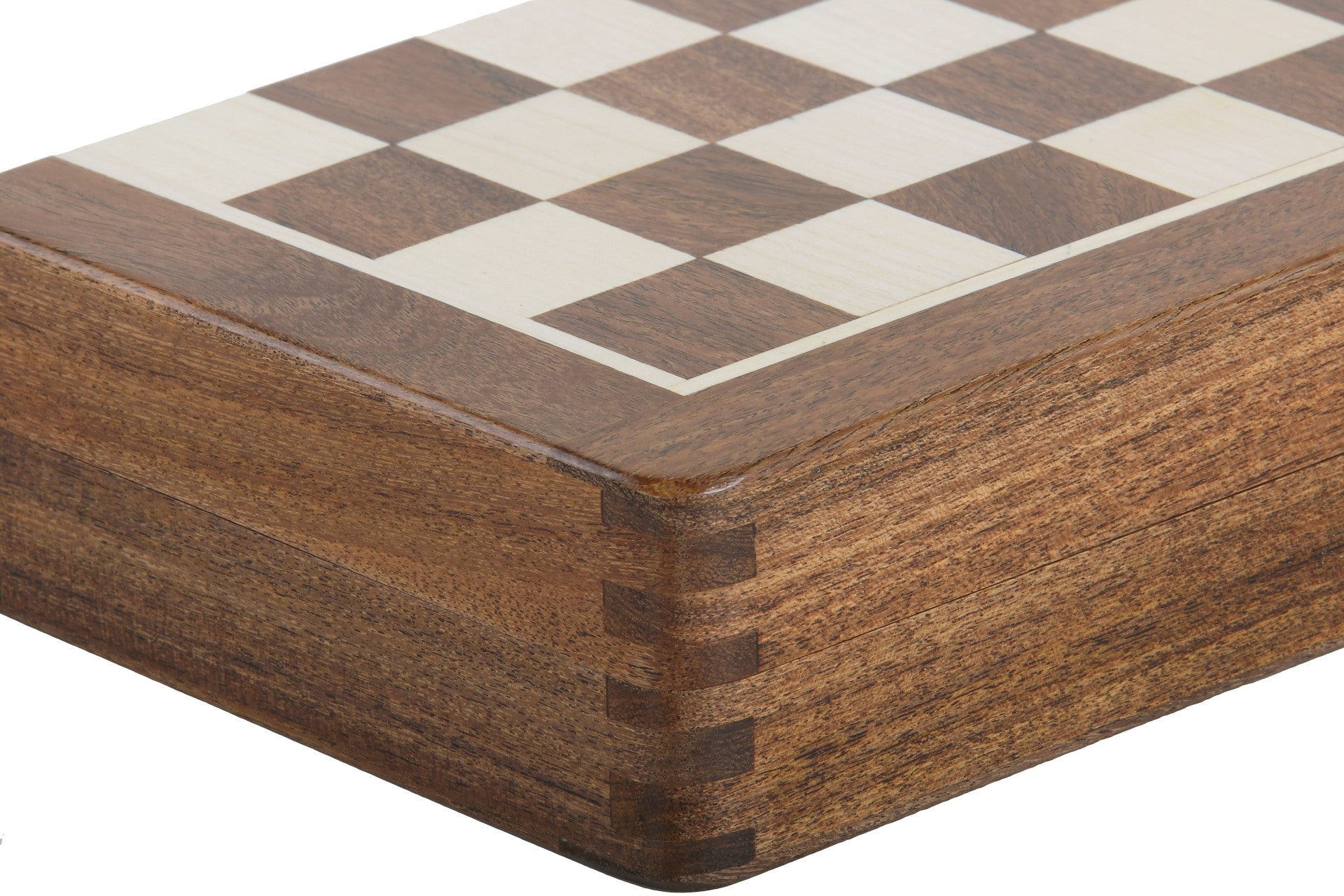 Wooden Magnetic Chess set with 25 cm inlaid chessboard - Wooden Magnetic Chess set with 25 cm inlaid chessboard