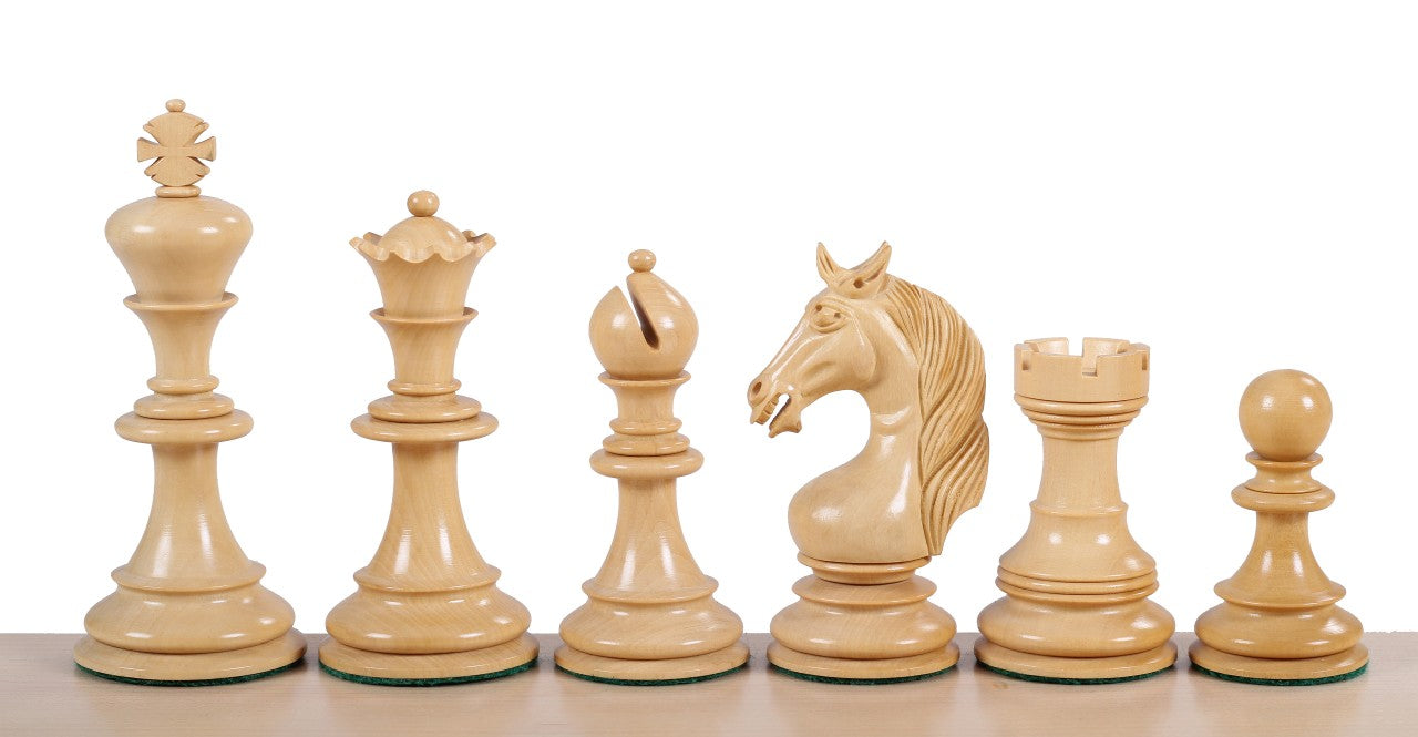 UNICORN REDWOOD 4,25" chess pieces - UNICORN REDWOOD 4,25" chess pieces
