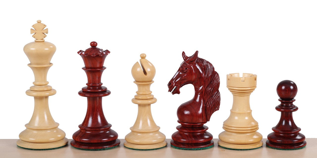 UNICORN PADUK Schach-FIGUREN 4,25 Zoll - be48f4788a4bc54388c10ca7672d5b22