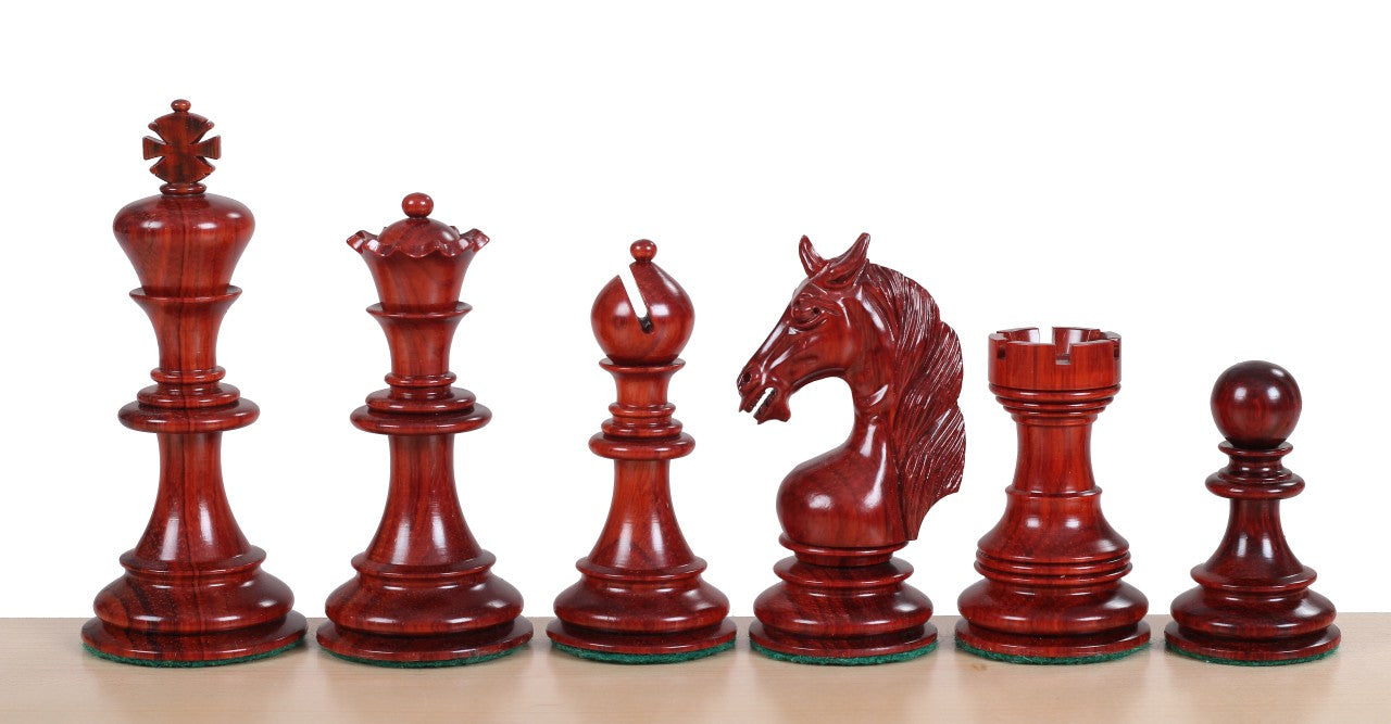 UNICORN PADUK Schach-FIGUREN 4,25 Zoll - 550b60f9616dbf72ea162fd404b42c2a