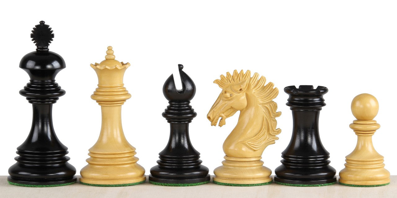 Sunrise 4 Zoll Ebenholz Schachfiguren - 0b8b67bd33f82b80af0e508ada7b8e79