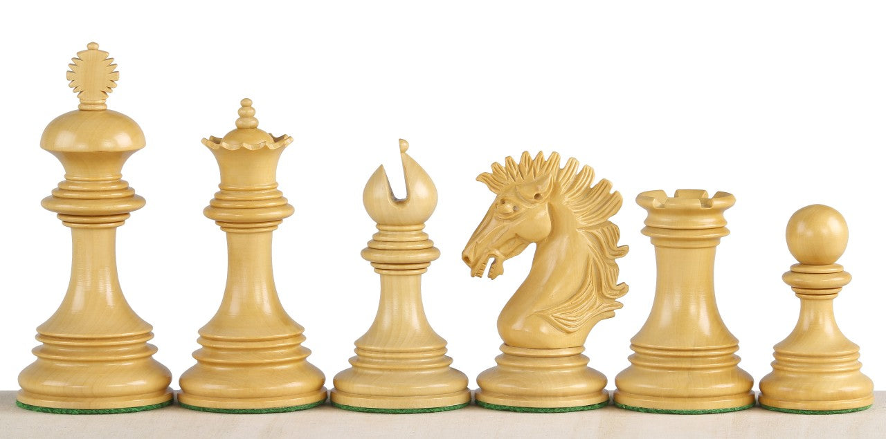 Sunrise 4,25 Zoll Ebenholz Schachfiguren - Sunrise 4,25 Zoll Ebenholz Schachfiguren