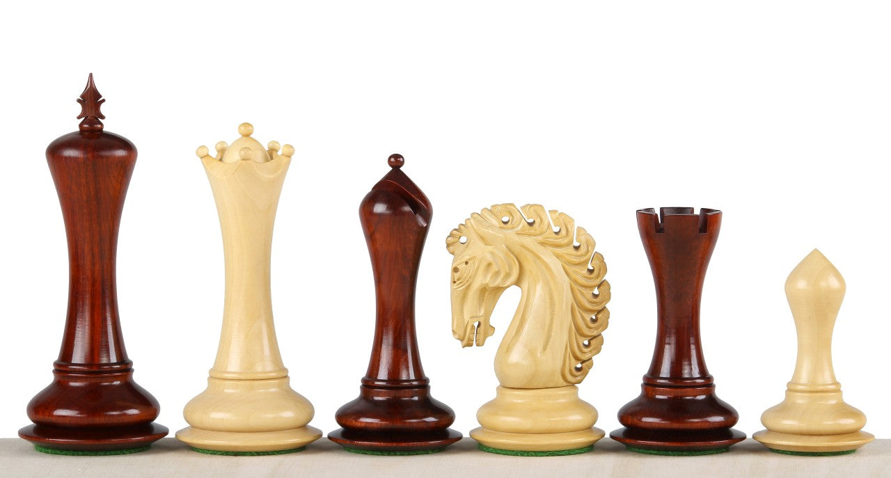  - Empire Paduk 4,25 Zoll Schachfiguren