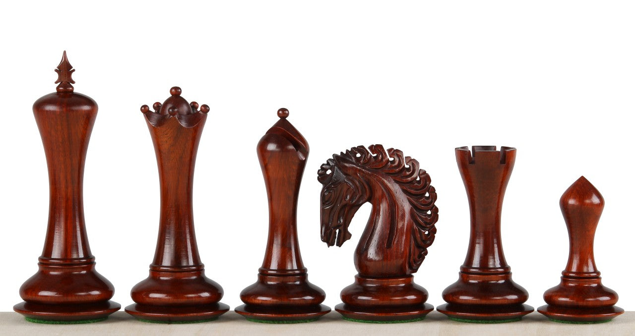  - Empire Paduk 4,25 Zoll Schachfiguren