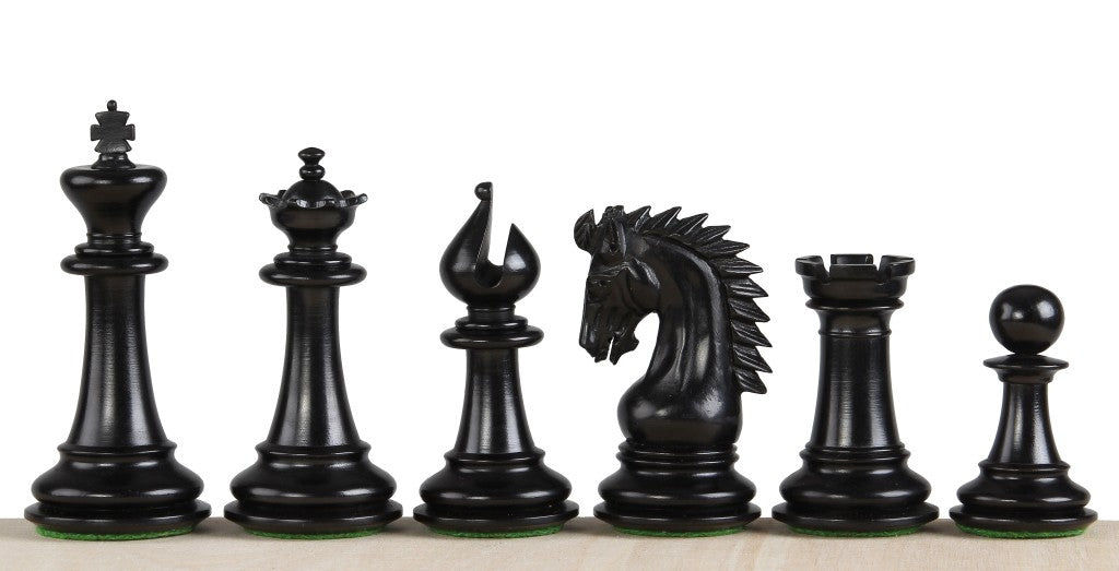 Sheikh Ebenholz Schachfiguren 3,75 Zoll - 3e67e3bf200a0621d752224768290ef9