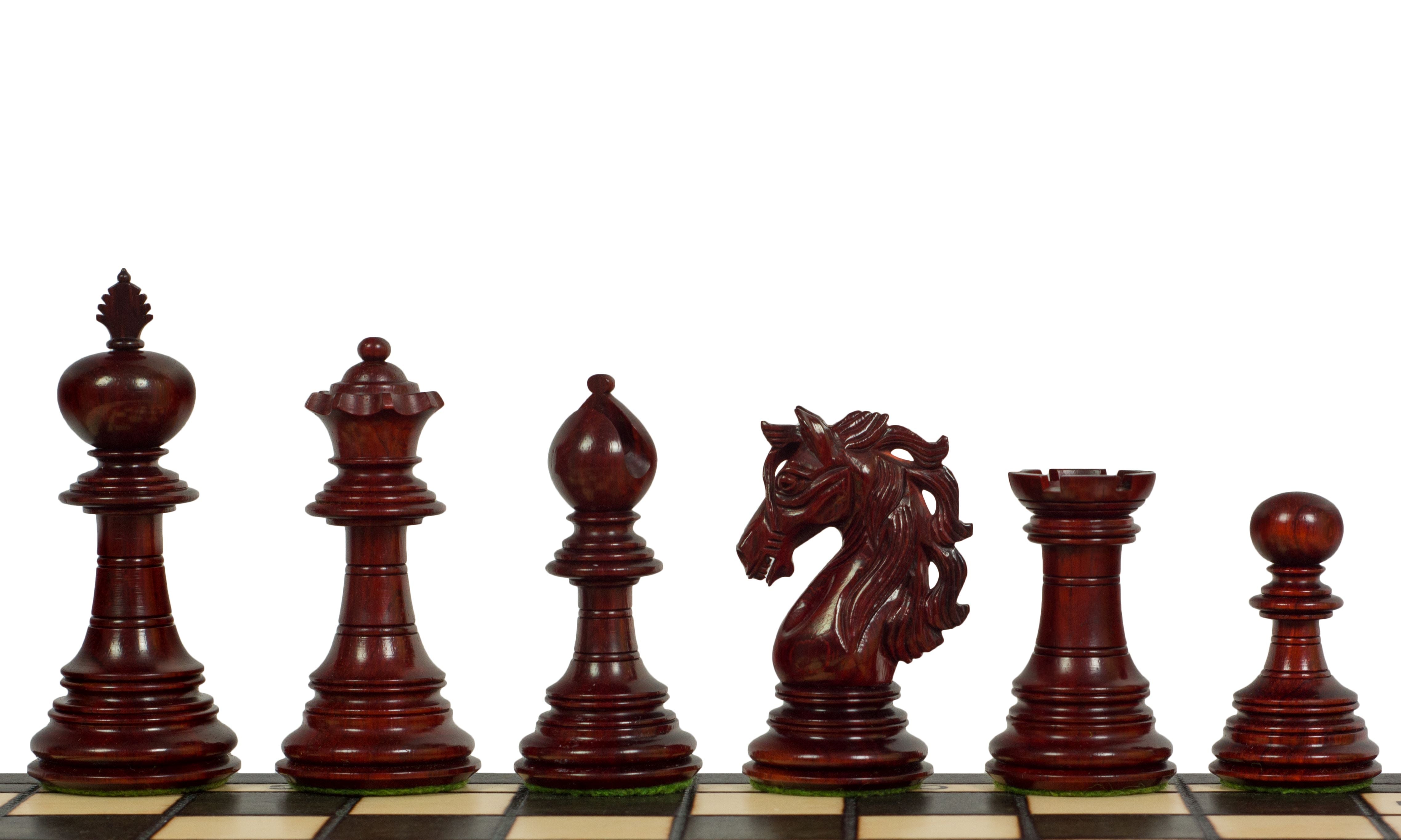 Adios 4" paduk/bukshan Schachfiguren - 8dce00e418613f4a823c5f1efd042605