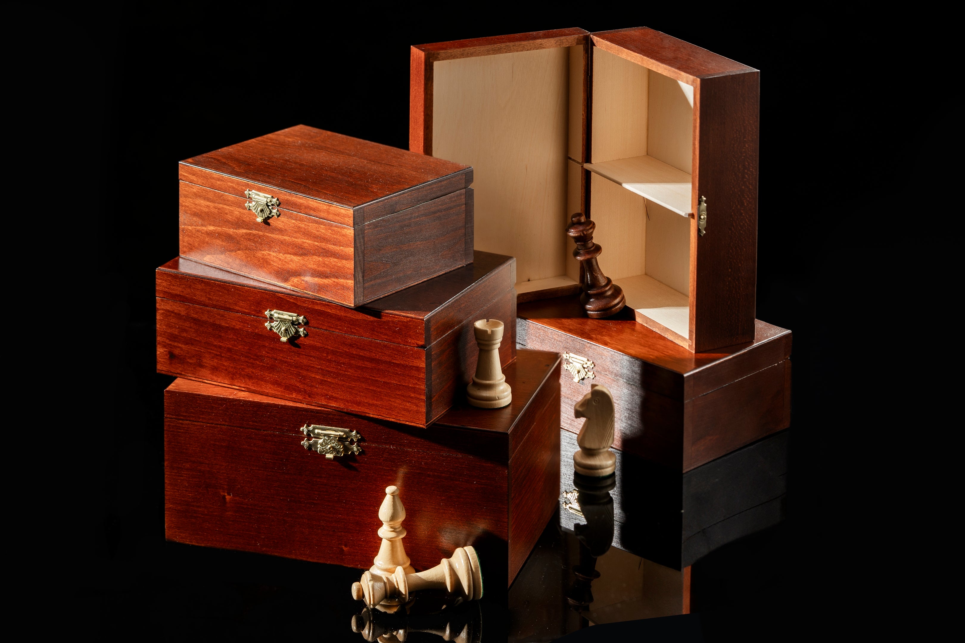 STAUNTON No 4 Holzkiste - 62c00ec46e2bce715c4694291b3bd34b