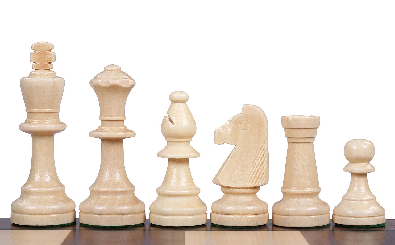 Sonnenaufgang STAUNTON Nr. 5 Figuren in Plastiktüte Holz geschnitzt - 504c230b2c4fe128322aea10a4673e85