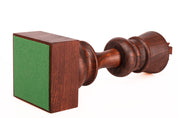 Schachpokal aus Holz - Schwarzer König