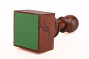 Schachbecher aus Holz - Schwarzer Bauer