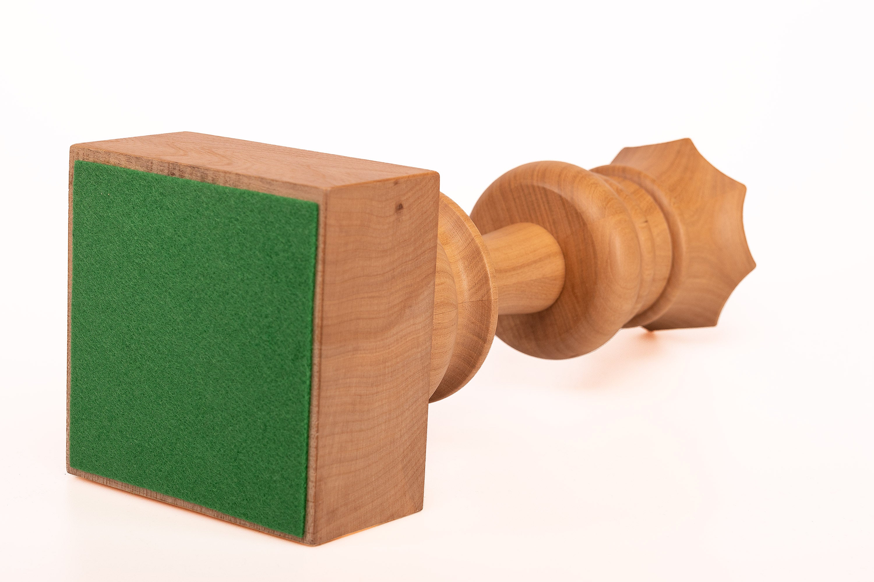 Schachpokal aus Holz - Weißer Hetman - Schachpokal aus Holz - Weißer Hetman