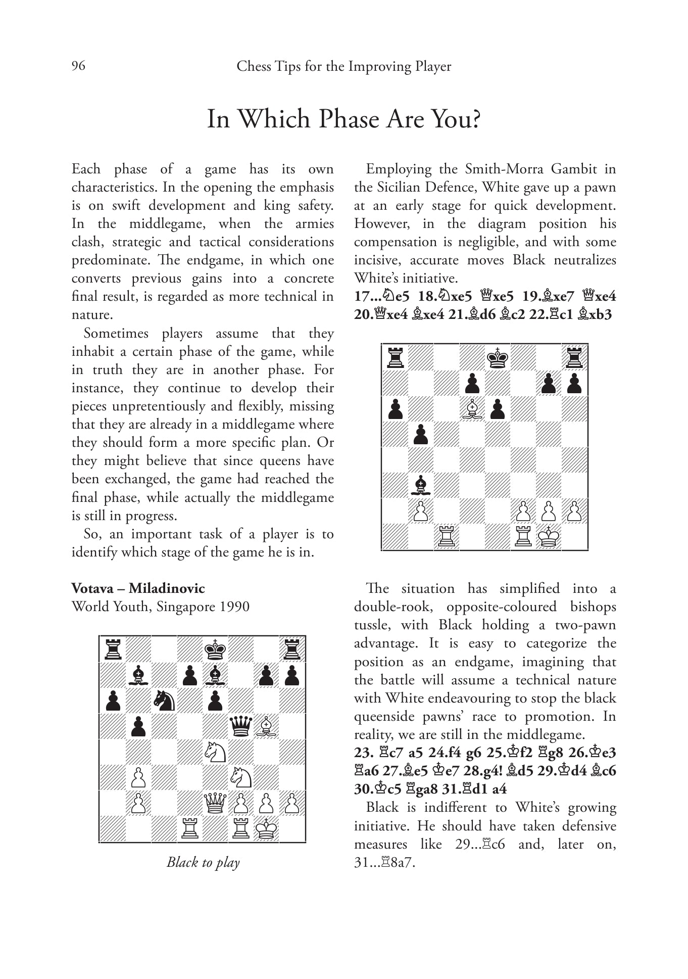 Consejos de ajedrez para el jugador que quiere mejorar, de Amatzia Avni (tapa blanda) - Consejos de ajedrez para el jugador que quiere mejorar, de Amatzia Avni (tapa blanda)
