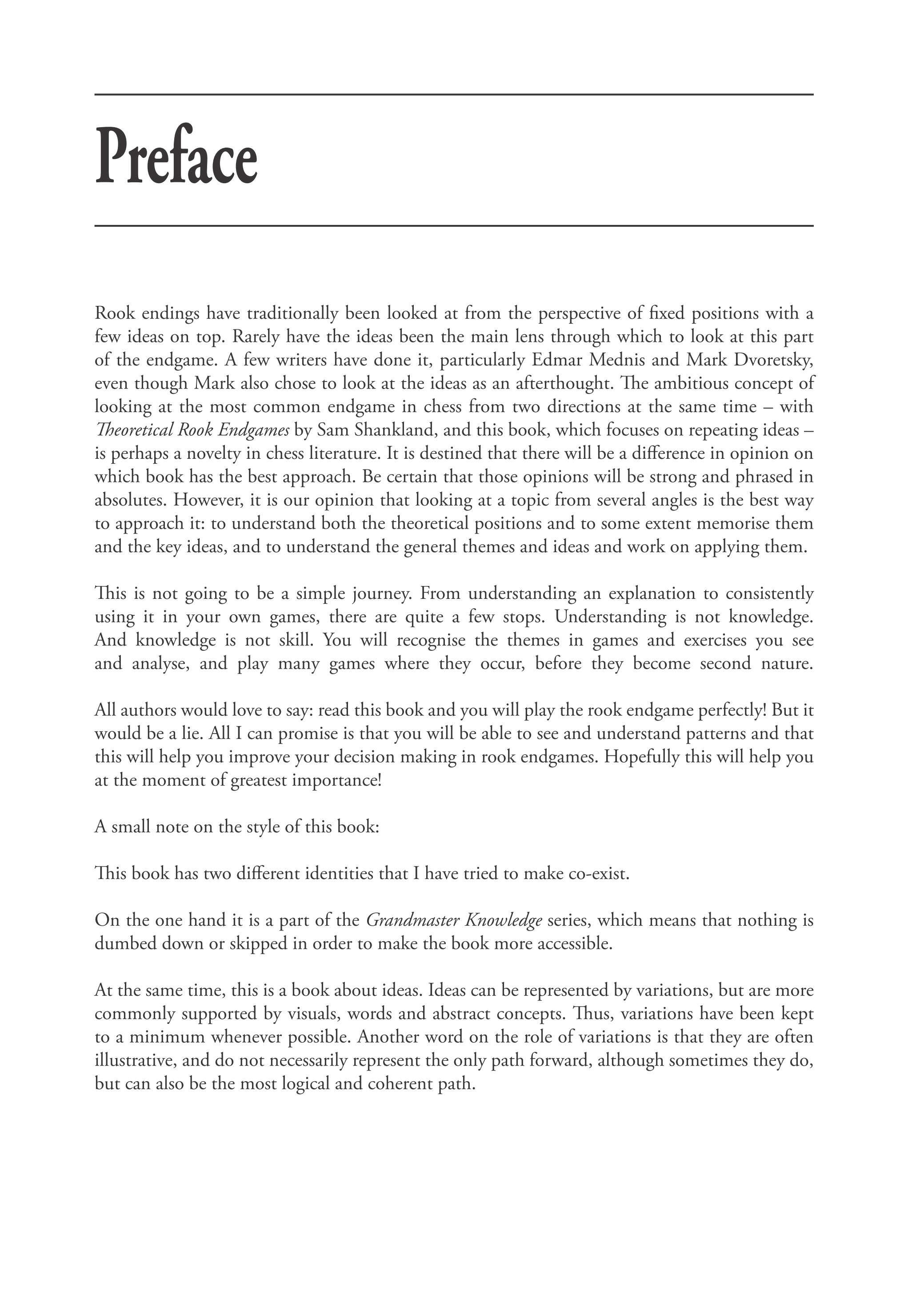 Conceptual Rook Endgames by Jacob Aagaard (softcover) - Conceptual Rook Endgames by Jacob Aagaard (softcover)