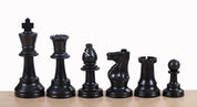 Staunton Chess Figures No.6, weiß/schwarz (König 96mm)