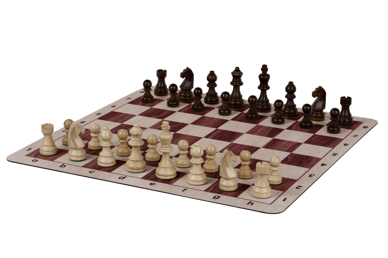 Aufrollbares Schachbrett Nr. 6 (51 cm), Anti-Rutsch-Boden LIGHT - a6a12176207fea6aff45de3394a10c48