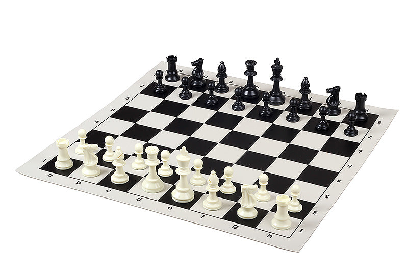 Vinyl Standard-Schachbrett 22"(55cm) 60mm Quadrat - Vinyl Standard-Schachbrett 22"(55cm) 60mm Quadrat